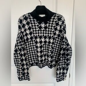Checkered Turtleneck Sweater from  H & M